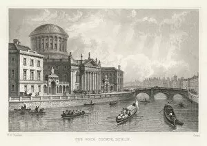 Courts Collection: Four Courts / Dublin 1840