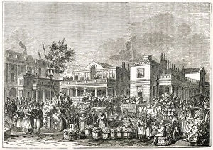 Covent Garden Market 1830s