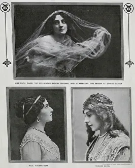 Operatic Prints: Covent Garden Opera stars