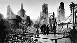 Images Dated 27th December 2004: Coventry after the Blitz, Second World War, 1940