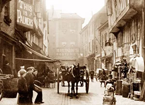 Coventry Butcher Row early 1900s