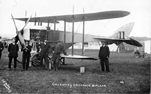 Coventry Collection: Coventry Ordinance Works Biplane Trials No 11