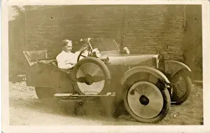 Premier Prints: Coventry Premier Three-wheeled Vintage Car, England