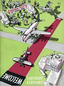 *New* Photographic Content Prints: Cover of the 1954 Royal Aeronautical Society Garden Part?