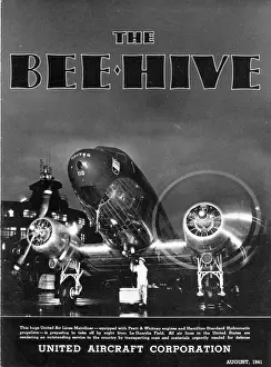 Hive Prints: The front cover of The Bee Hive