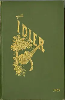 Rests Prints: Cover - bound volume of The Idler magazine