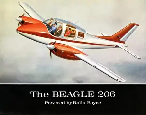 Cover of brochure for the Beagle 206