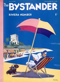 Front cover from the Bystander