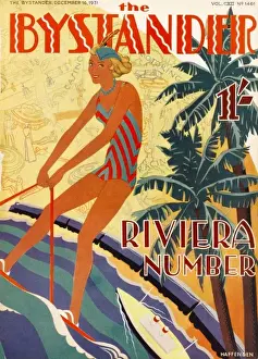 Front cover from the Bystander -Riviera number
