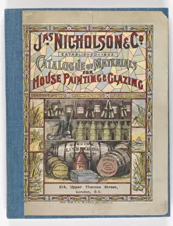 Front cover of Catalogue of Materials for House Painting an