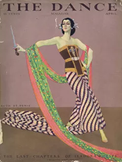 Cover of Dance Magazine, April 1929