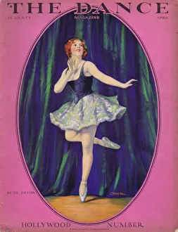 Ballet Prints: Cover of Dance Magazine, April 1930