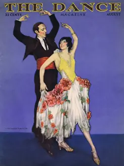 Fowler Prints: Cover of Dance magazine, August 1926