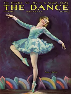 Images Dated 19th October 2014: Cover of Dance Magazine, August 1928