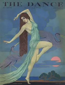 Ball Room Prints: Cover of Dance Magazine, December 1926