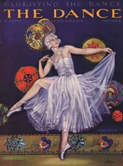 Images Dated 19th November 2014: Cover of Dance Magazine December 1927