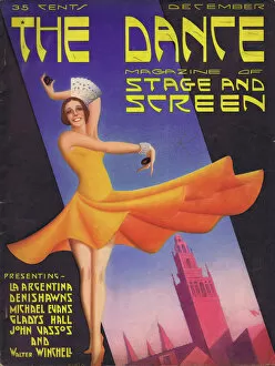 Cover of Dance Magazine, December 1930