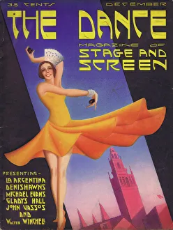 Acosta Prints: Cover of Dance Magazine, December 1930