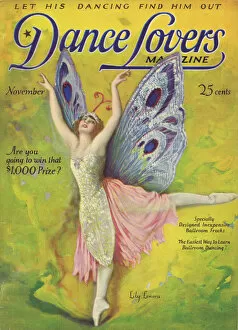 Images Dated 19th October 2014: Cover of Dance Magazine, February 1925
