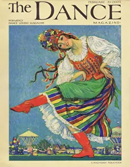 Cover of Dance Magazine February 1926