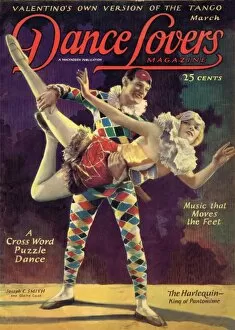 Images Dated 20th June 2011: Cover of Dance magazine, March 1925