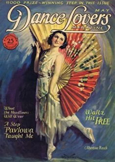 Albertina Gallery: Cover of Dance magazine, May 1925