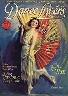 Albertina Gallery: Cover of Dance magazine, May 1925