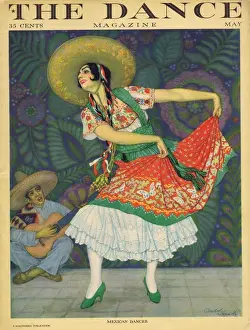 Mexican Prints: Cover of Dance Magazine May 1926