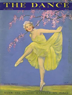 Vaudeville Prints: Cover of Dance Magazine, May 1930, featuring