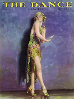 Ballroom Prints: Cover of Dance Magazine October 1926