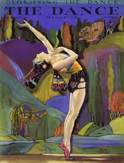 Featuring Collection: Cover of Dance Magazine, October 1927