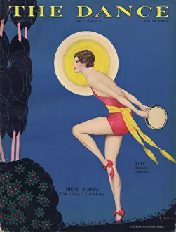 Vaudeville Prints: Cover for Dance Magazine September 1929