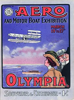 Aero Gallery: Cover design, Aero and Motor Boat Exhibition