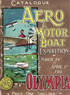 Cover design, Aero and Motor Boat Exhibition