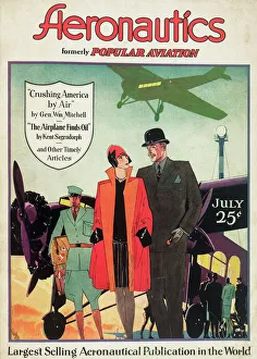 Images Dated 28th May 2012: Cover design, Aeronautics magazine