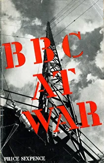 Antonia Gallery: Cover design, BBC at War booklet by Antonia White, WW2