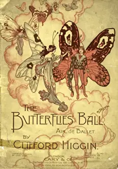 Cary Prints: Cover design for The Butterflies Ball