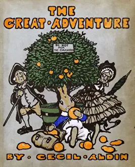 Cornered Prints: Cover design by Cecil Aldin, The Great Adventure