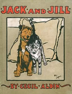 Lettering Gallery: Cover design by Cecil Aldin, Jack and Jill