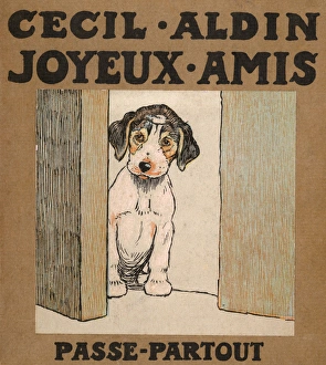 Puzzled Collection: Cover design, Cecil Aldin, Joyeux Amis, Passepartout