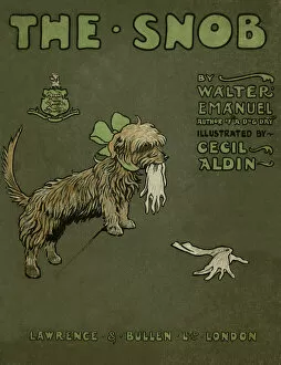 Images Dated 21st August 2015: Cover design by Cecil Aldin, The Snob