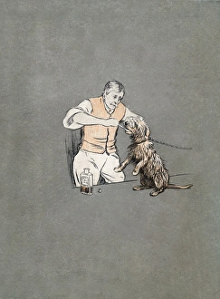 Images Dated 5th November 2015: Back cover design by Cecil Aldin, The Snob