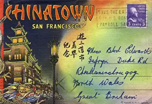Jefferson Prints: Cover design, Chinatown, San Francisco, California, USA