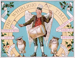 Drumming Collection: Cover design, Christmas cards, Whirligig of Time