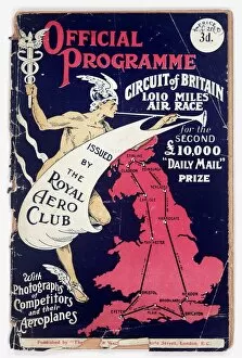 10000 Collection: Cover design, Circuit of Britain Programme