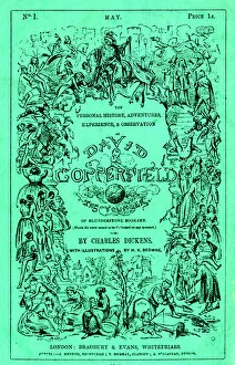 Images Dated 6th September 2017: Cover design, David Copperfield by Charles Dickens