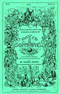 Images Dated 6th September 2017: Cover design, David Copperfield by Charles Dickens