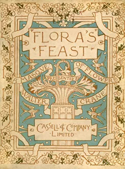 Gift Gallery: Cover design, Floras Feast, a Masque of Flowers