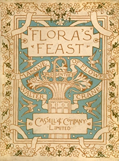 Gift Gallery: Cover design, Floras Feast, a Masque of Flowers