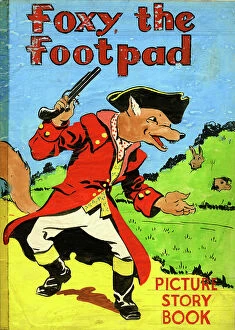 Wheeler Collection: Cover design, Foxy the Footpad, picture story book